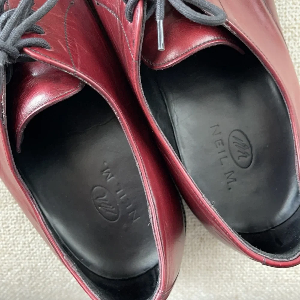 Neil M Senator Cap Toe Shoes Cognac men’s  size 11.5
